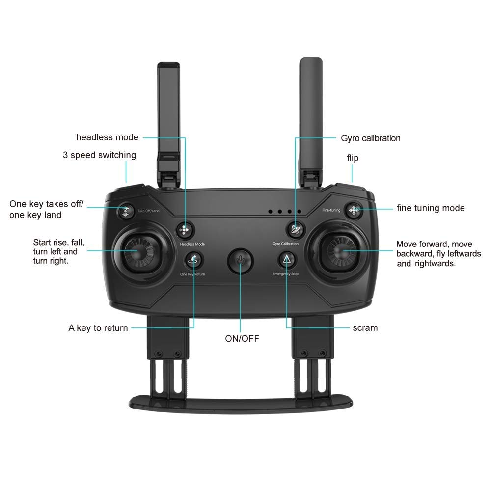 Toy Drone Folding Quad copter  No.Z816w(480P) With Camera