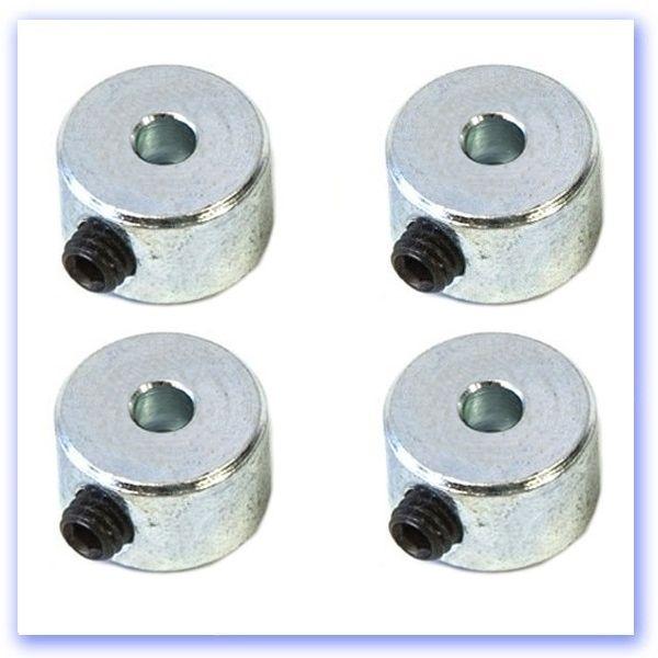 Wheel Collet 4Mm (Pack Of 10Pcs)