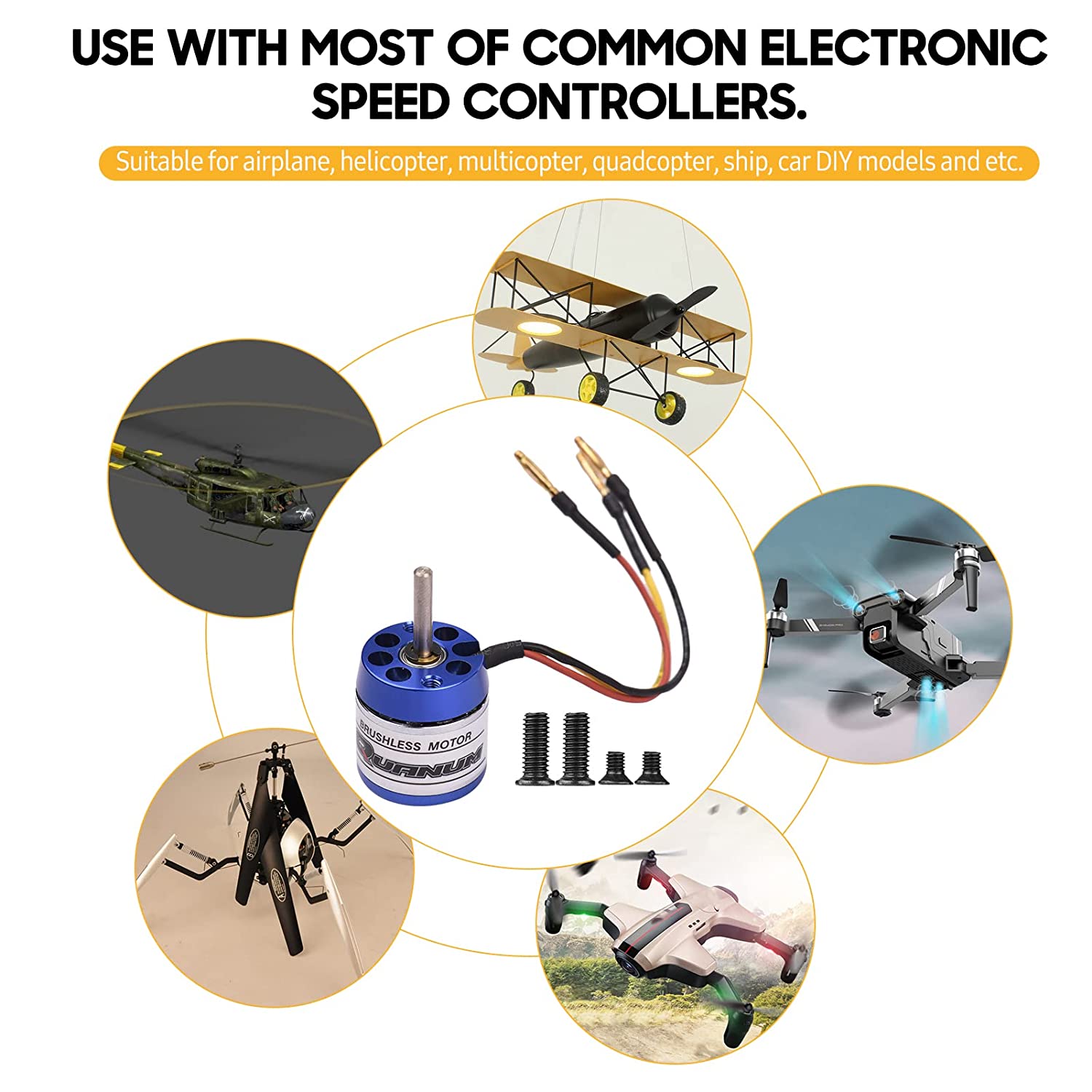 Dys D2225-15 1600Kv Bldc Motor