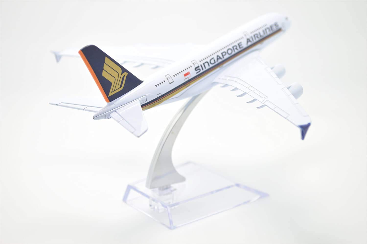 Airplane Metal Diecast Singapore Airline A380 16Cm