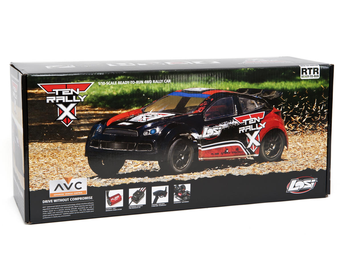 Losi Ten Rally X Rally 1/10Scale 4Wd Brushless Car