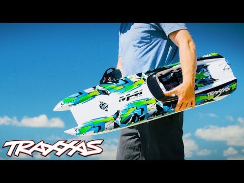 Traxxas M41 Race Boat Brushless 40" Orange 57046-4